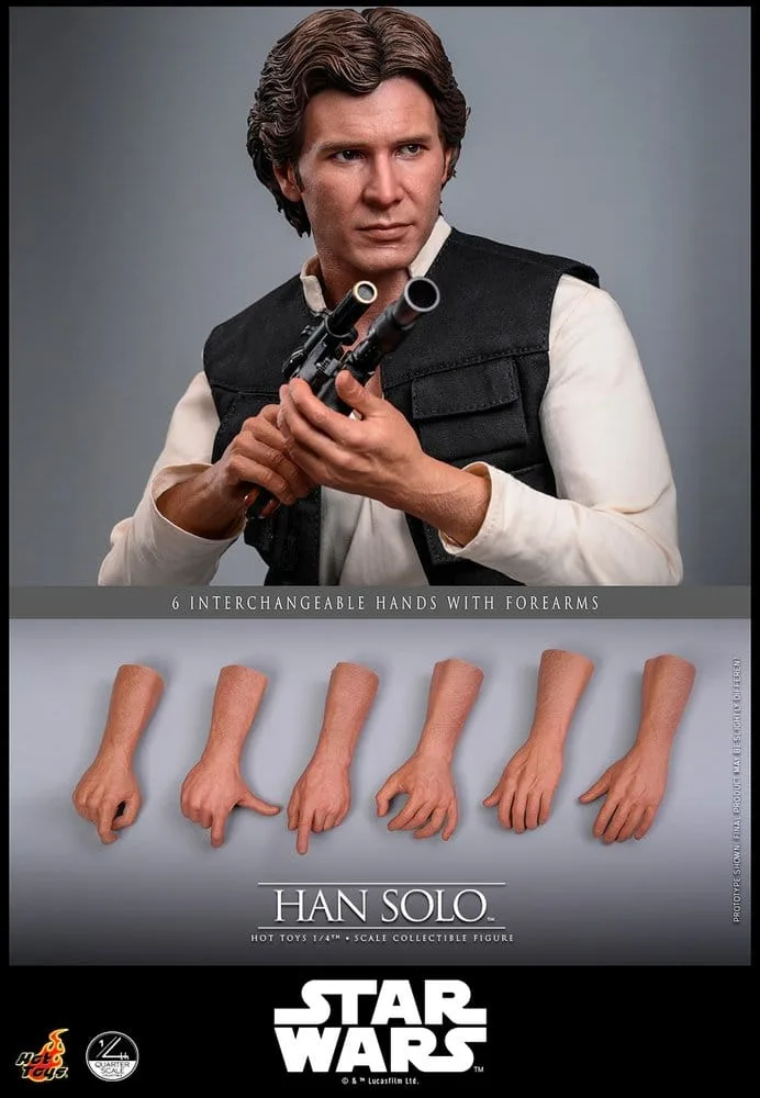 Star Wars Episode IV Action Figure – Han Solo 1/4 Scale 46 cm 20