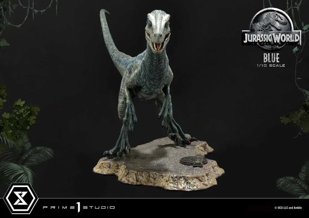 Jurassic World Statue – Blue Prime Collectible 17 cm 6