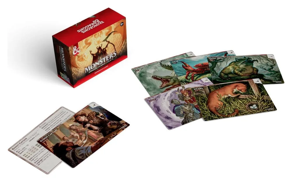 Dungeons & Dragons Reference Cards – Animals and NPCs English 3
