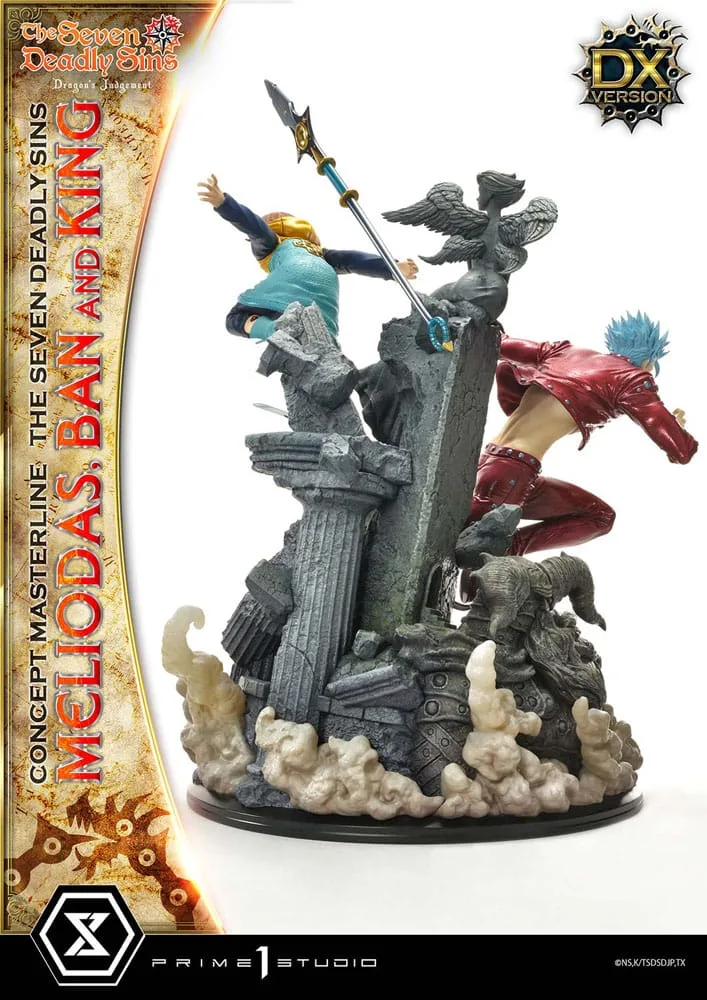 Seven Deadly Sins Statue – Meliodas Ban and King Deluxe 55 cm 9