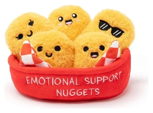 Relatable Emotional Support Plush – Nuggets