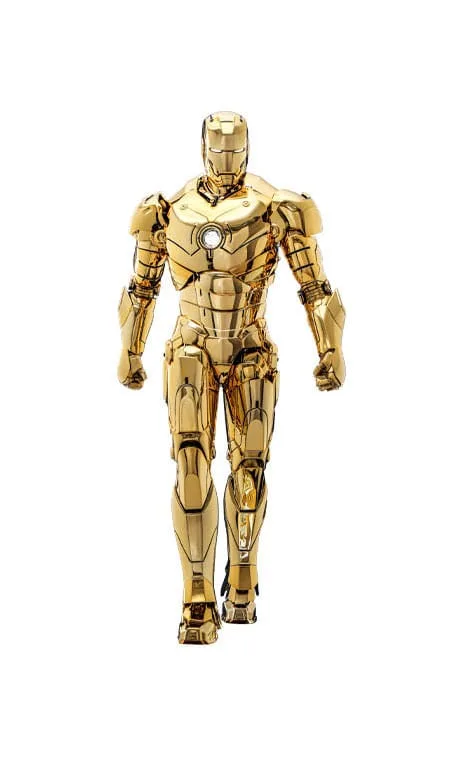 Iron Man Action Figure – Mark III Gold Version 1/6 33 cm 1