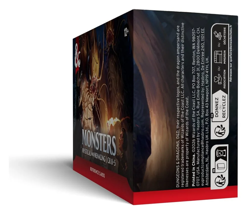 Dungeons & Dragons Reference Cards – Mystical and Menacing 5