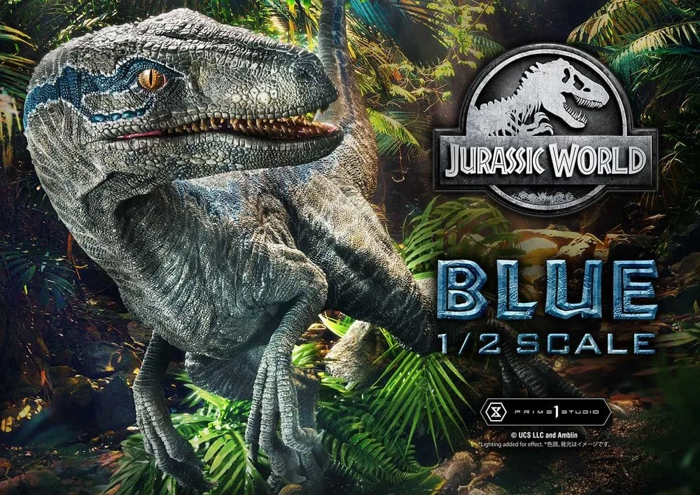 Jurassic World Fallen Kingdom Statue – Blue 1/2 Scale 88 cm 2