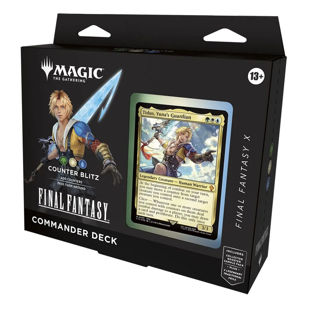 Magic the Gathering Commander Decks – Final Fantasy Display of 4 10