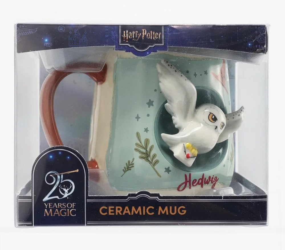 Harry Potter Ceramic Mug – Hedwig 2D Relief 2