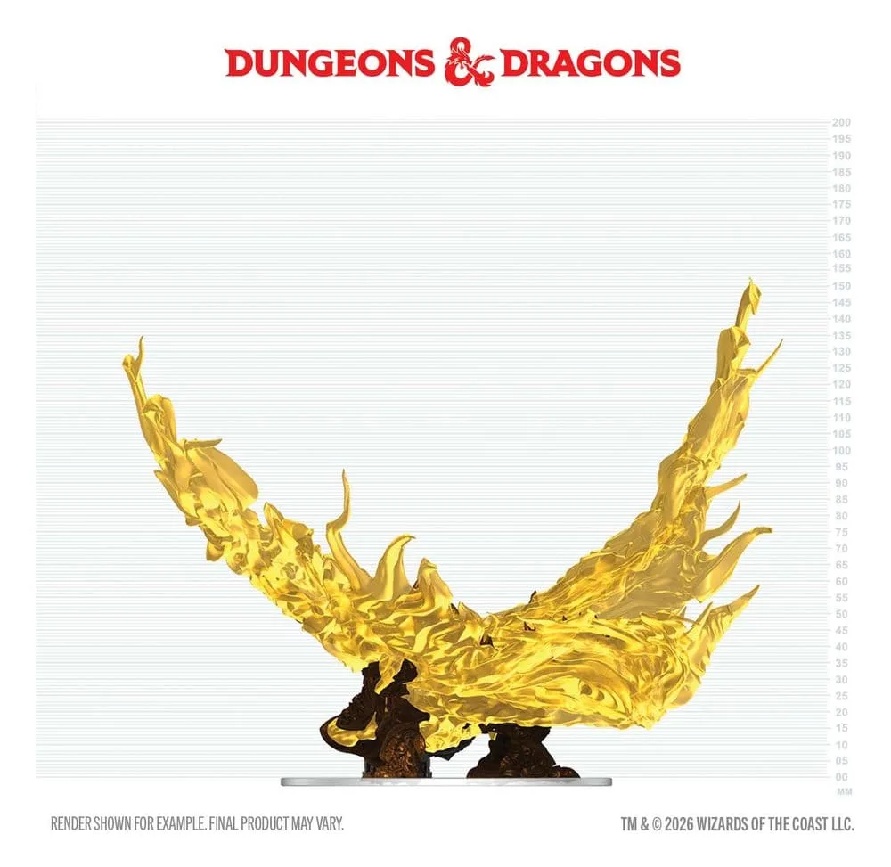 Dungeons & Dragons Miniature – Icons of the Realms Hollow Dragon 18 cm 2