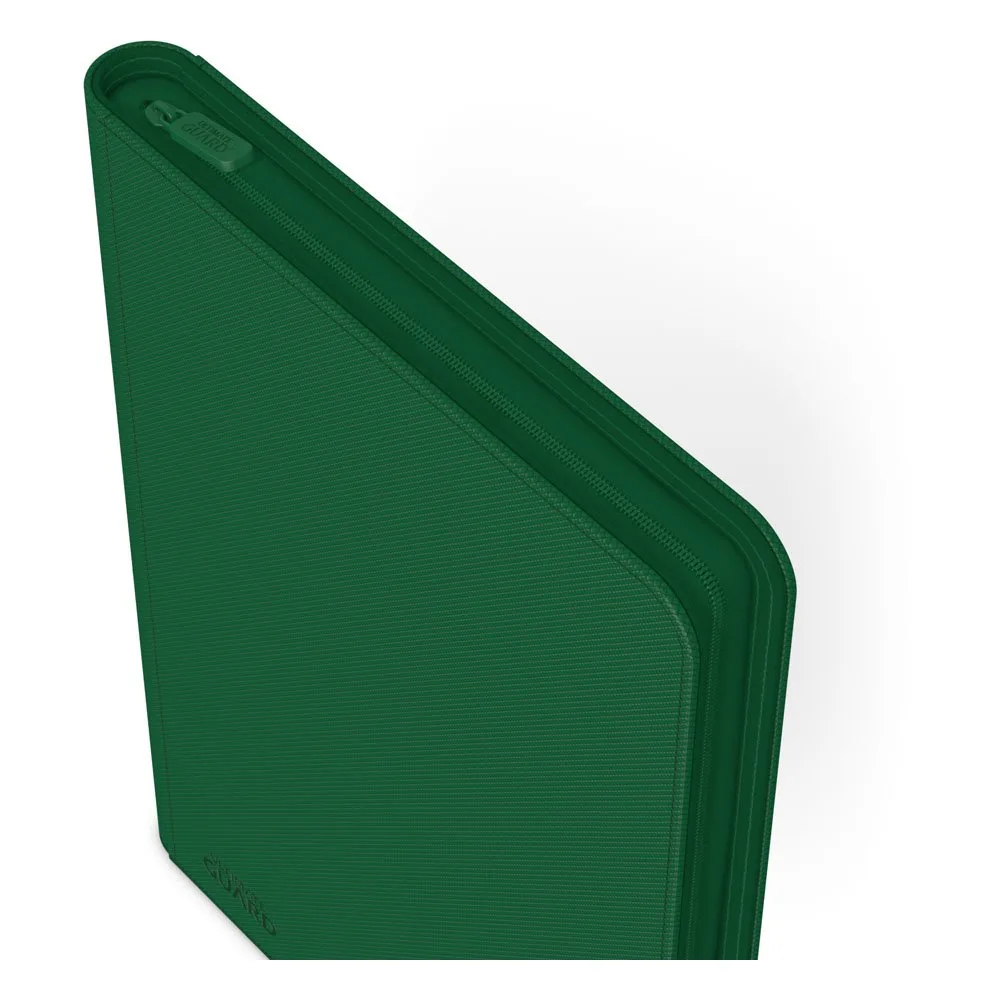 Ultimate Guard Card Binder – Green Zipfolio 360 18-Pocket Xenoskin 5