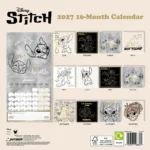 Stitch Calendar – Life Is Better with Stitch 2027 30 x 30 cm 2