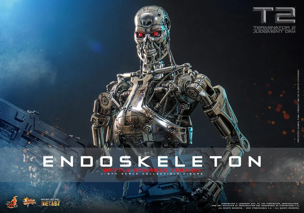 Terminator 2 Figure – Battle-Damaged Endoskeleton 1/6 31 cm 2