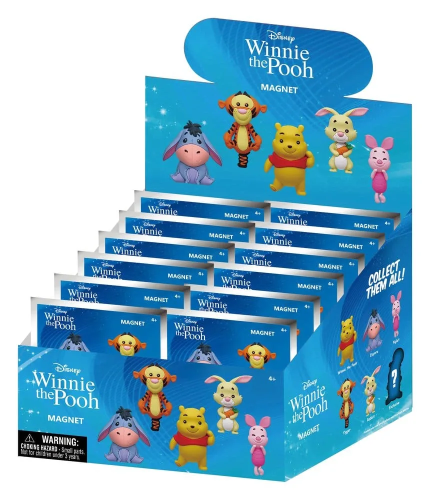 Winnie the Pooh Magnet Display – Series 1 12 Blind Packs