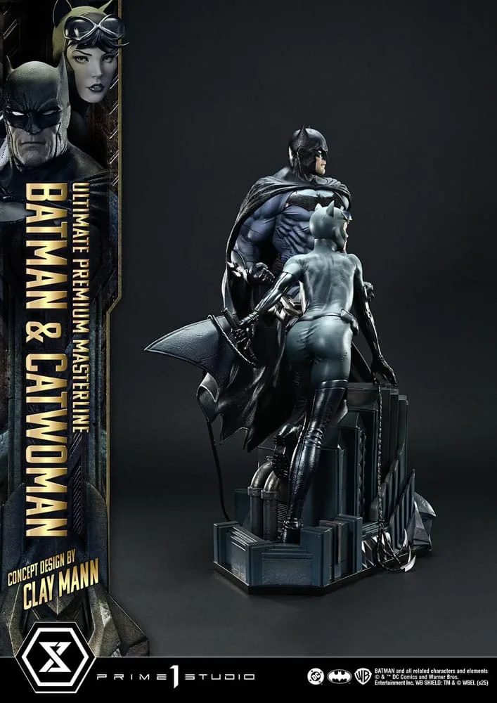 DC Comics Statue – Batman & Catwoman nach Clay Mann 56 cm 12