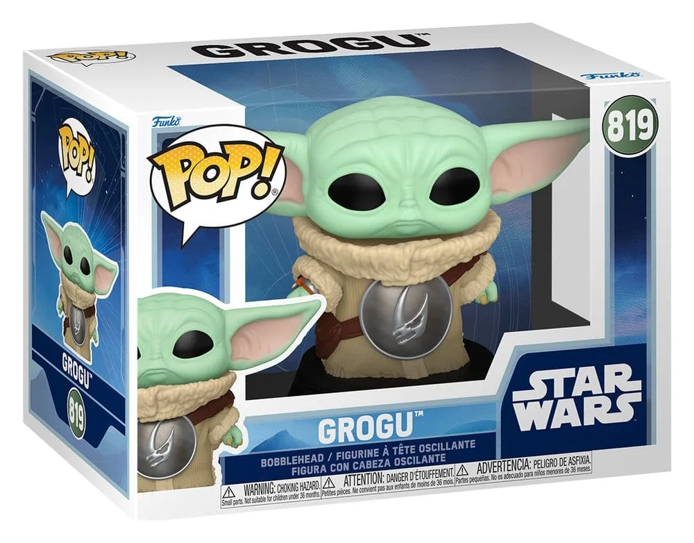 Star Wars Vinyl Bobblehead – Grogu Funko Pop 9 cm 2