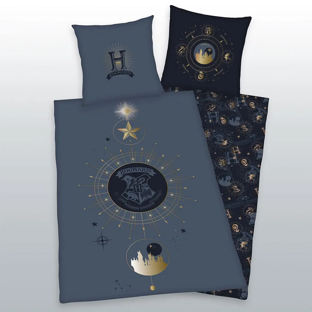 Harry Potter Duvet Set – Hogwarts 135 x 200 cm