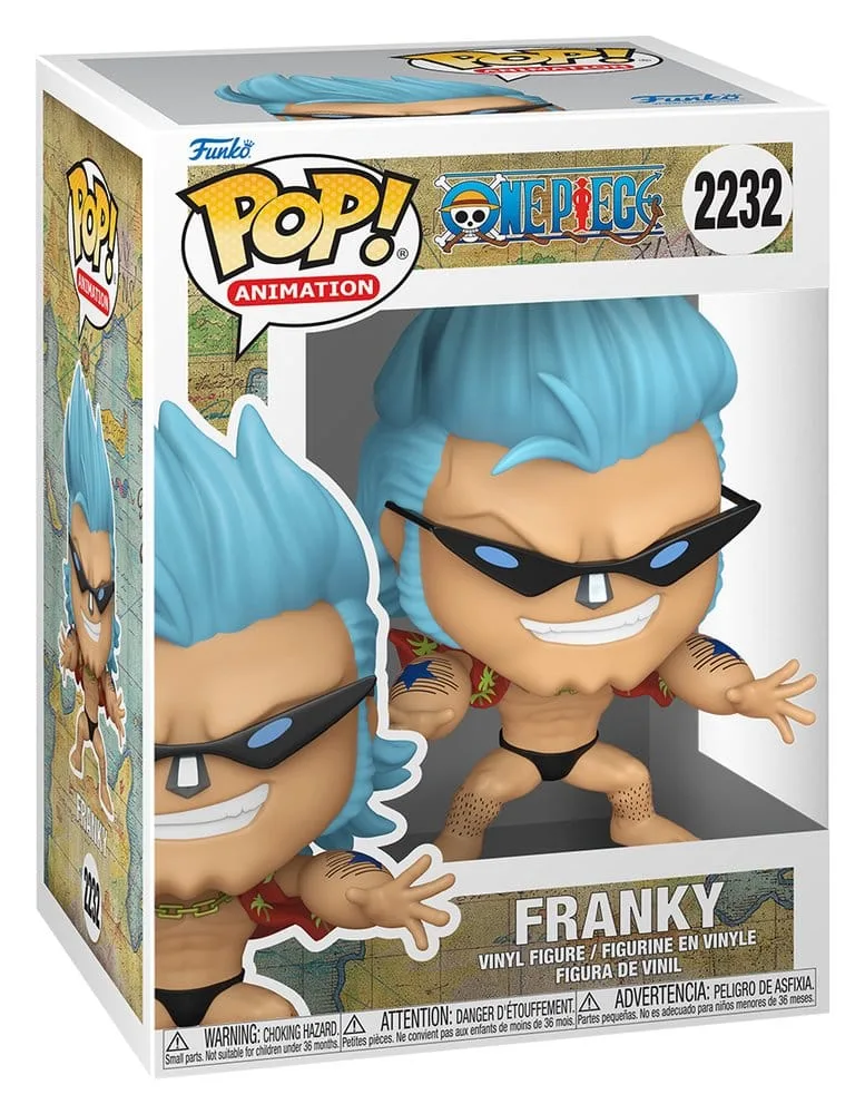 One Piece Vinyl Figure – Pop Animation Franky Refresh 9 cm 2