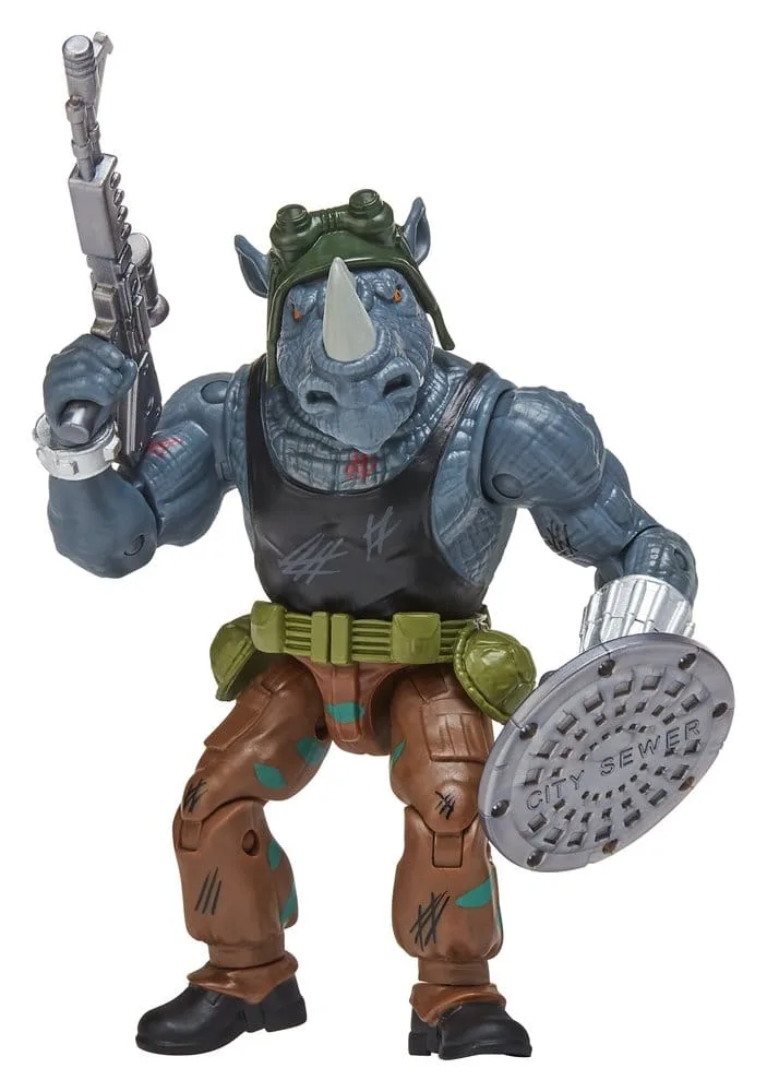 TMNT Action Figure Set – Remastered Raphael vs. Rocksteady 6