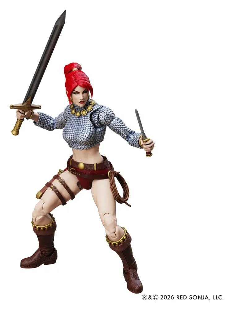 Red Sonja Action Figure – Immortal 1/12 Scale 17.78 cm 4