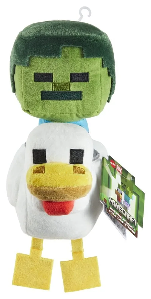 Minecraft Deluxe Plush – Chicken Jockey 20 cm 3