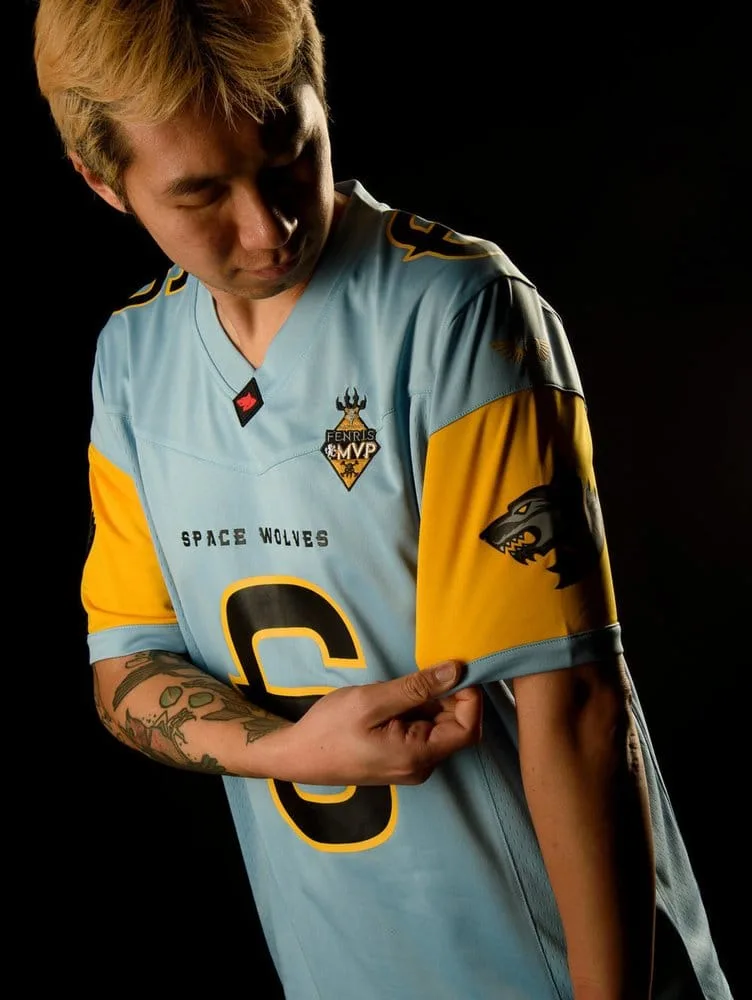 Warhammer 40,000 Sports Jersey – Space Wolves Size M 4