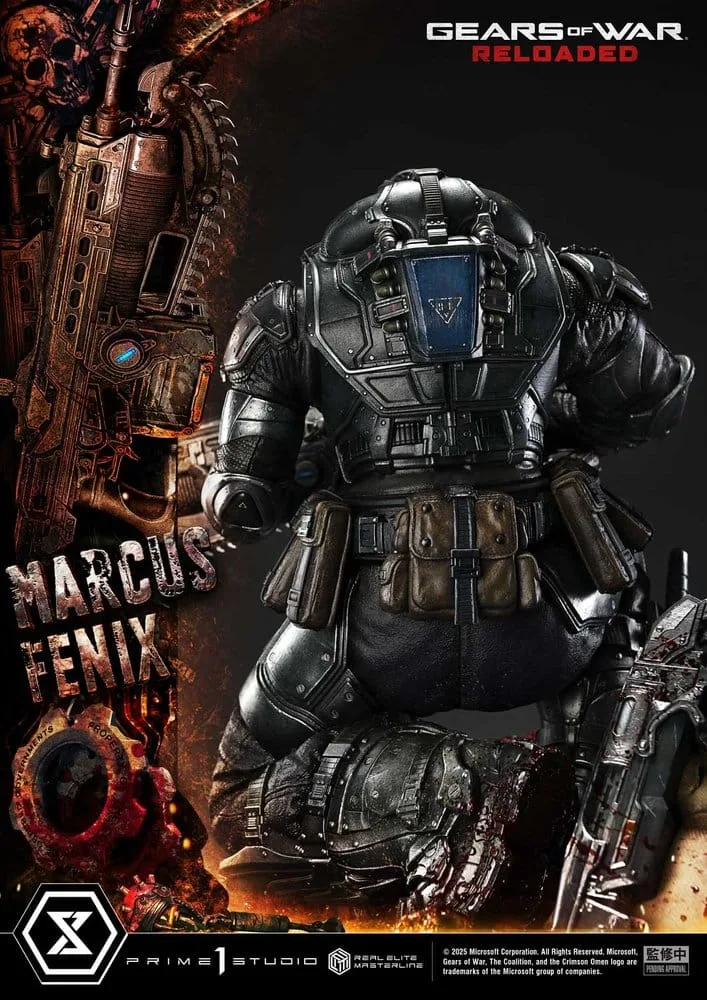 Gears of War Statue – Marcus Fenix Ultimate 97 cm 12