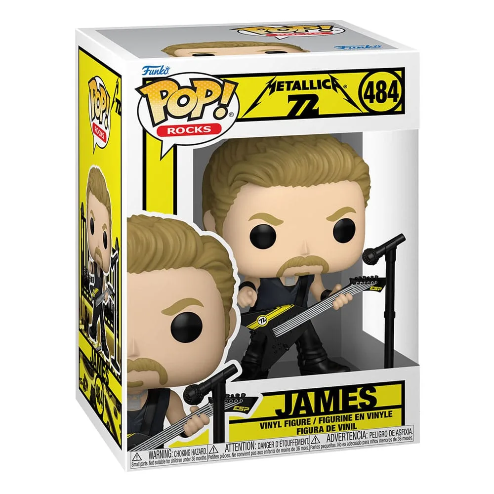 Metallica Vinyl Figure – Pop Rocks James 72 Seasons 9 cm 2