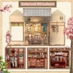 Miniatuur Bouwpakket – Sakura O Kimono Shop 19 x 14 cm 15