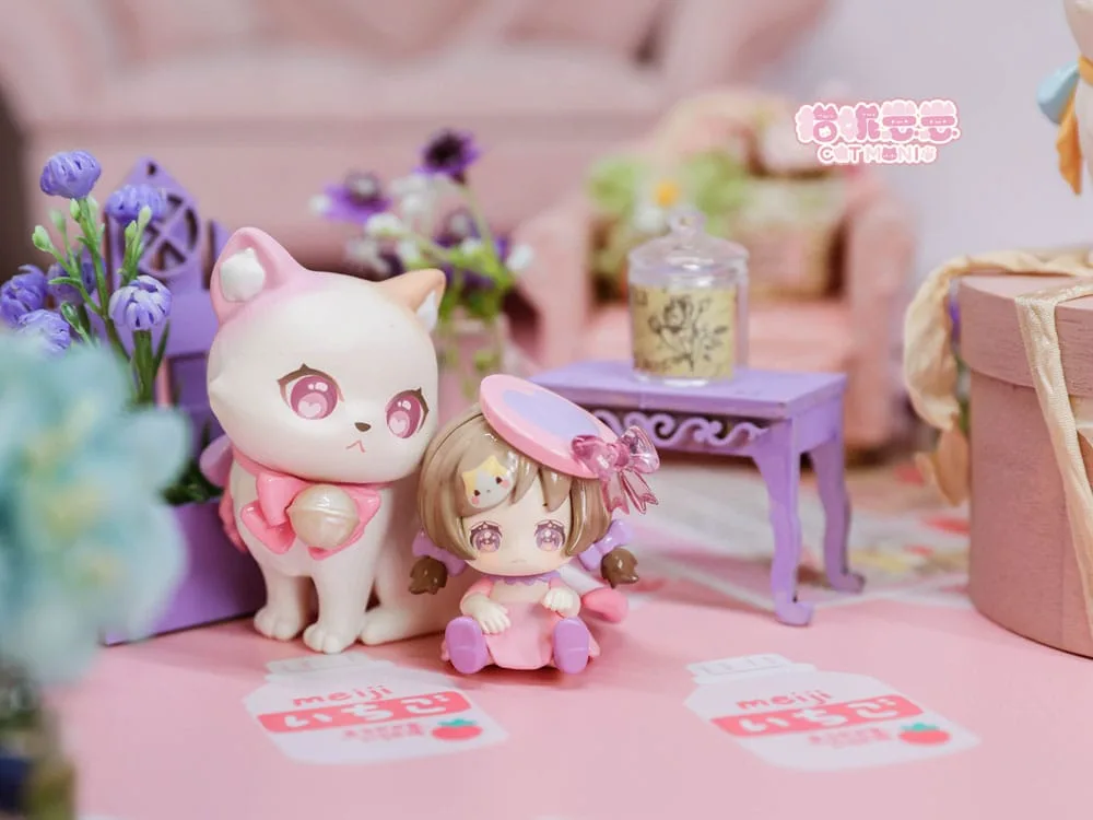 Original Character Figures – Cat Nizizi Kitten with You 6-Pack 8 cm 3