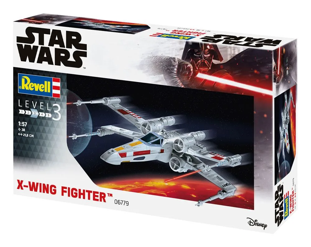 Star Wars Modellbausatz – X-wing Fighter 1:57 21,8 cm 14