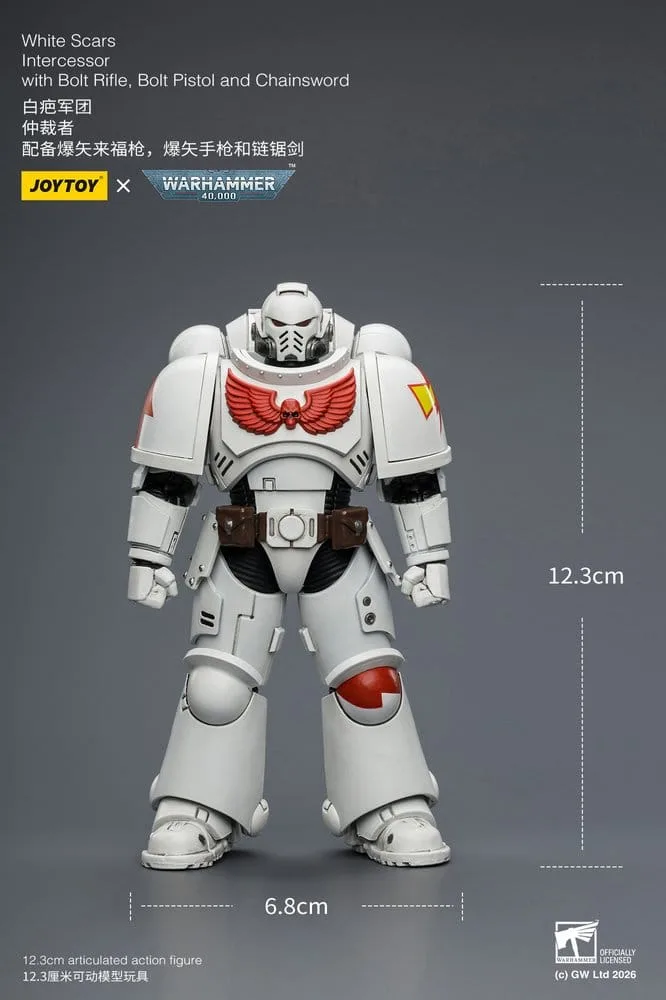 Warhammer 40,000 Action Figure – White Scars Intercessor 12.3 cm 10