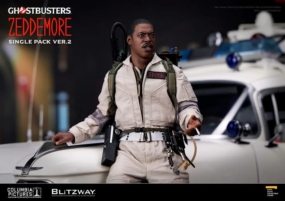 Ghostbusters actiefiguur – Winston Zeddemore Ver. 2 1/6 31 cm 3