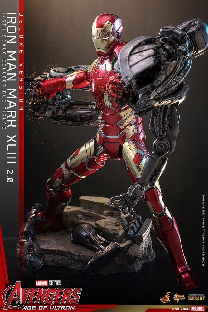 Avengers Action Figure – Iron Man Mark XLIII 2.0 Deluxe 32 cm 5