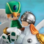 Digimon Adventure Beeld – Angemon en Takeru Takaishi 22 cm 2