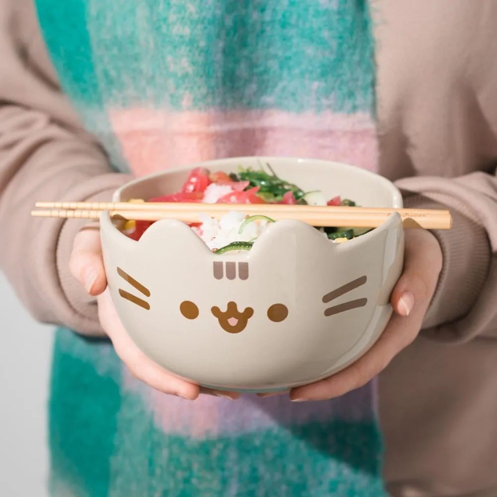 Pusheen ramenkom – Steengoed 16 x 16 x 11 cm 6