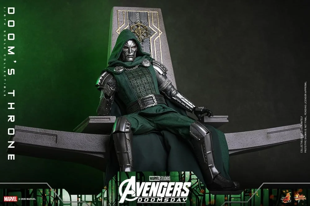 Avengers Doomsday Figuuraccessoire – Doom's Throne 1/6 33 cm 11