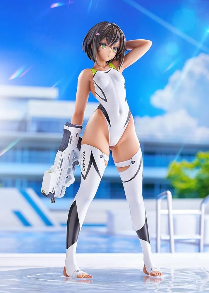 Arms Note Statue – Buchou-chan White Swimsuit 22 cm 8