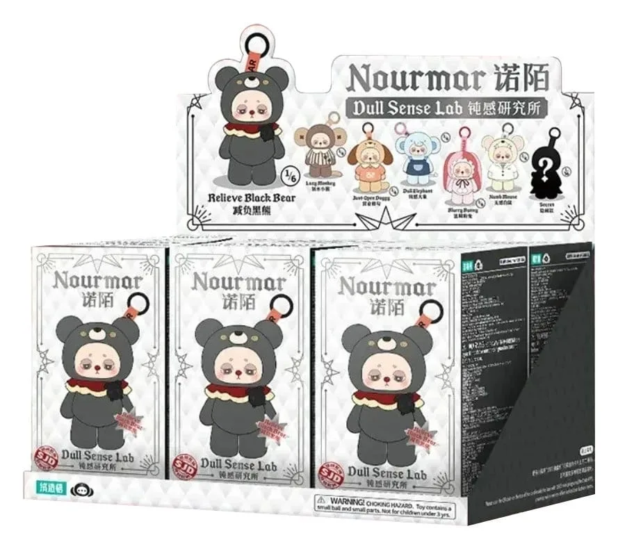 Nourmar Keychain Display – Dull Sense Lab 6 Blind Boxes 16–18 cm