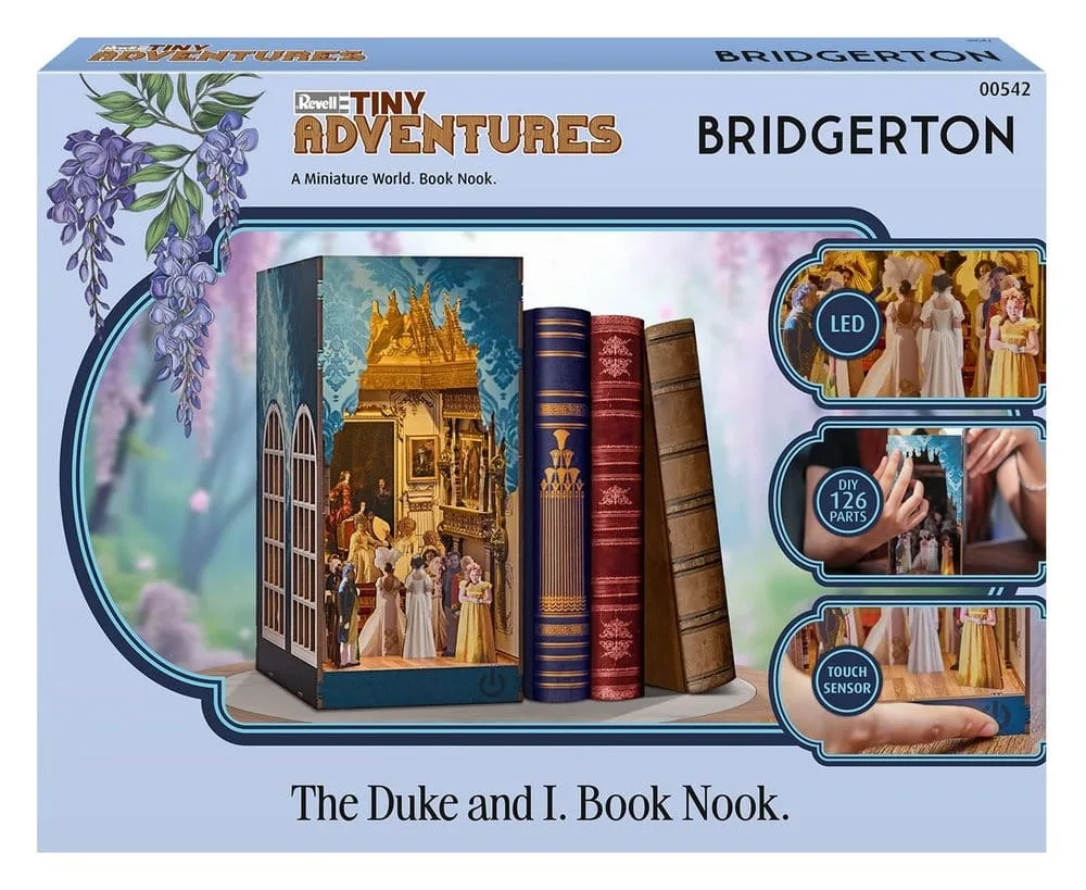 Bridgerton Book Nook – The Duke and I 18 cm 4
