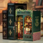 CuteBee book nook bouwpakket – Owl Bookstore 17 x 12 cm 6