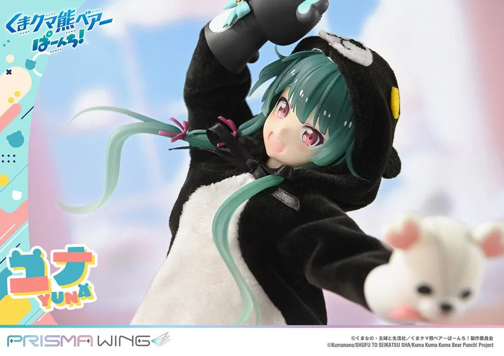 Kuma Kuma Kuma Bear Punch Statue – Yuna Prisma Wing 28 cm 5