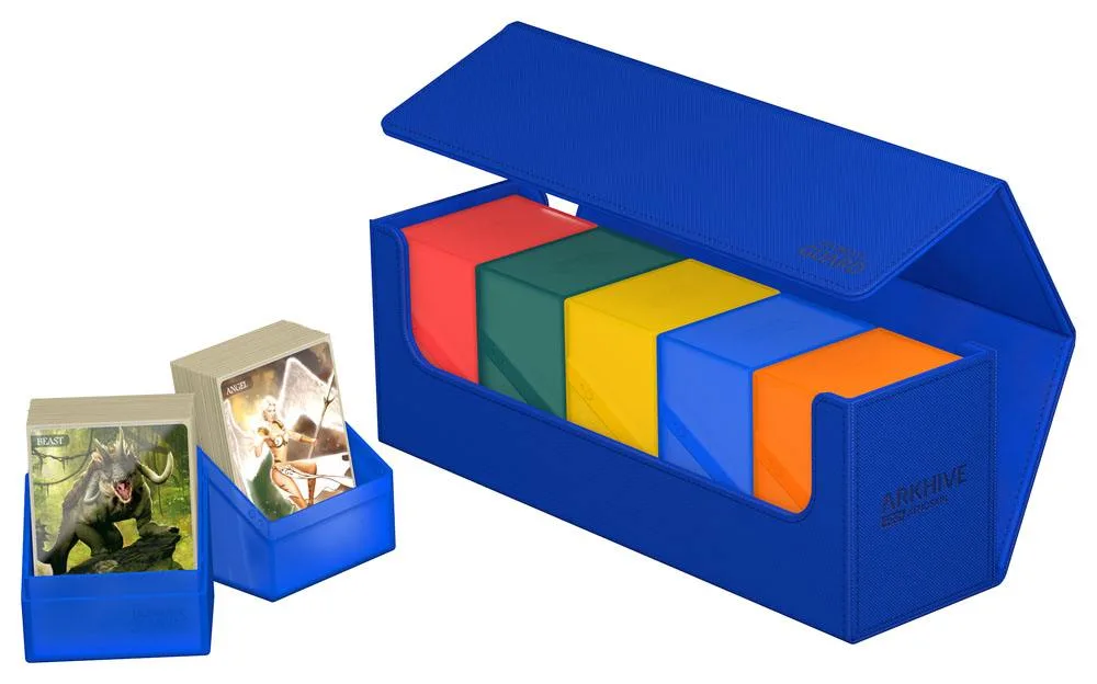 Ultimate Guard Kartenbox – Arkhive 400+ Xenoskin Blau 5