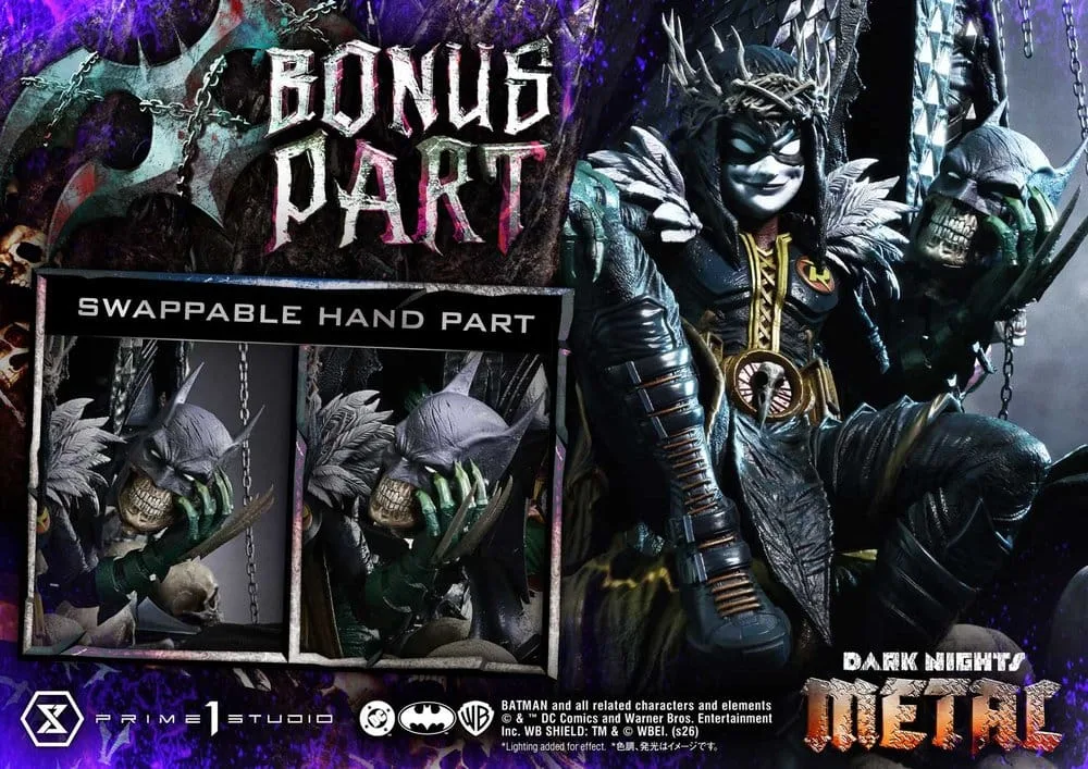 DC Statue – Batman Who Laughs and Robin King DX Bonus 85 cm 3