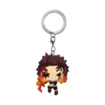 Demon Slayer Keychain Display – Tanjiro Dancing Flash 12-Pack 4 cm 1