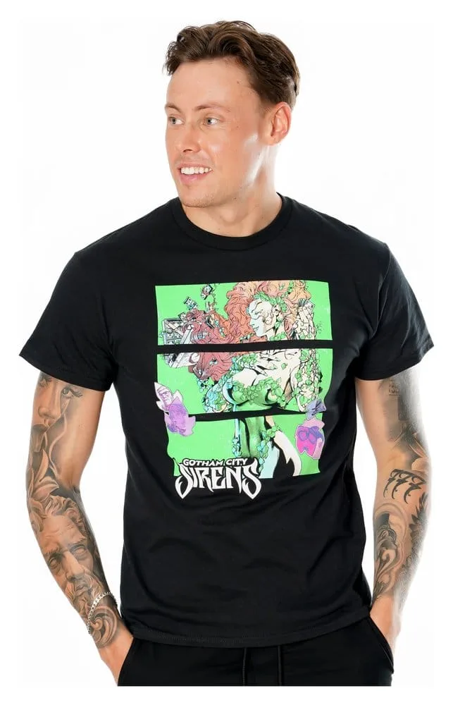 Gotham City Sirens T-Shirt – Poison Ivy Sirens Cash Black XXL