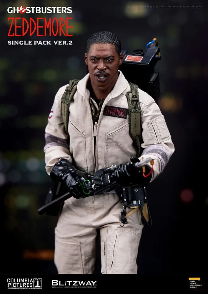 Ghostbusters actiefiguur – Winston Zeddemore Ver. 2 1/6 31 cm 6
