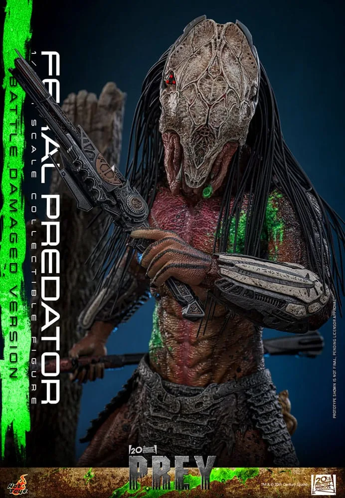 Prey Action Figure – Battle Damaged Feral Predator 37 cm 12