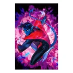 Marvel Art Print – Nightcrawler Unframed 41 x 61 cm 1