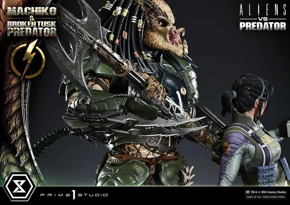 Aliens vs. Predator Statue – Machiko & Broken Tusk 79 cm 20