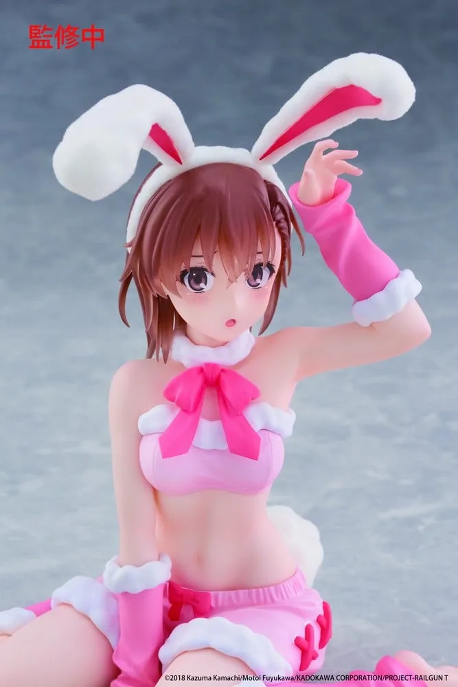 A Certain Scientific Railgun figuur – Mikoto Fluffy Bunny 13 cm 5