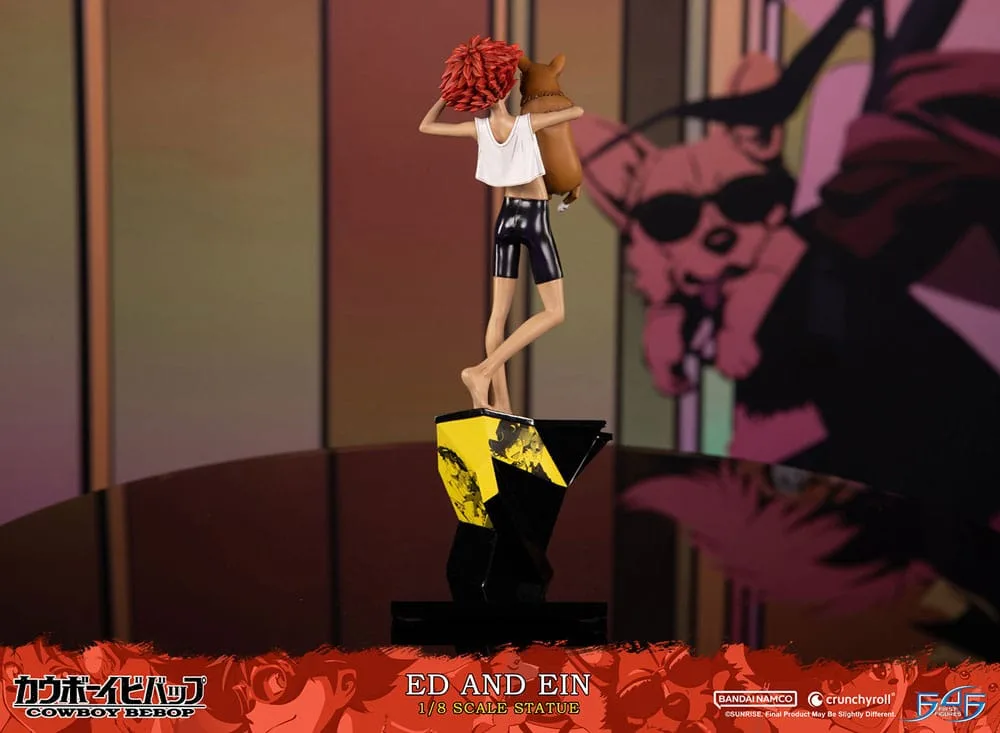 Cowboy Bebop Statue – Ed and Ein 1:8 28 cm 15