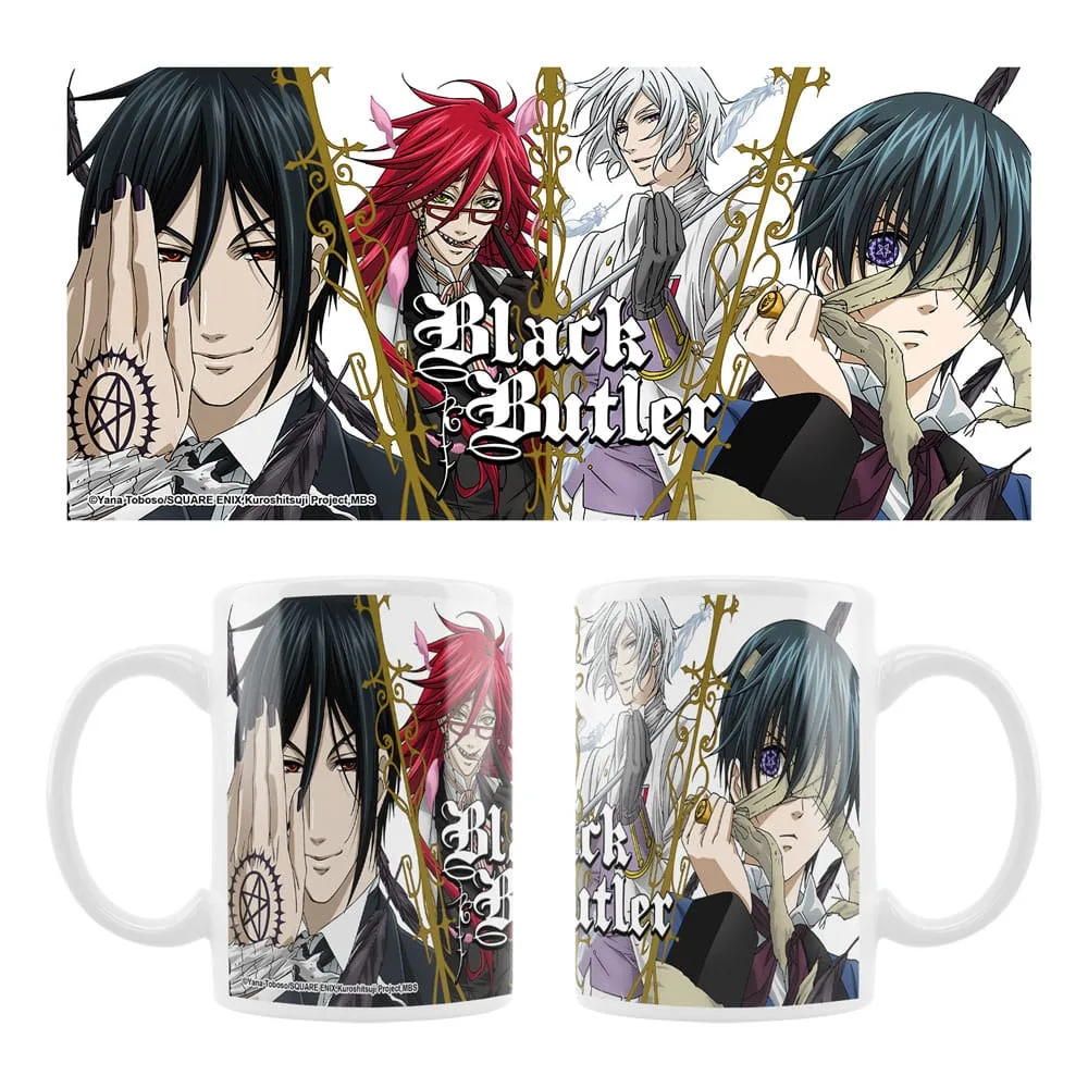 Black Butler Mug – Sebastian Grell Ash and Ciel